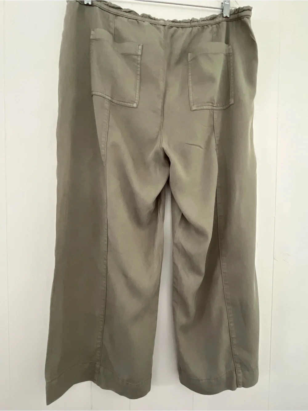 Joie 100% Lyocell Lagenlook Vacation Light Weight Wide Leg Pants Size XL - Picture 3 of 11